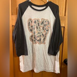 Game Day 3/4 sleeve Tee